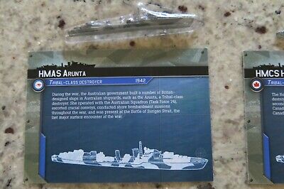 WAR AT SEA TASK FORCE #1 HMAS ARUNTA C WITH CARD