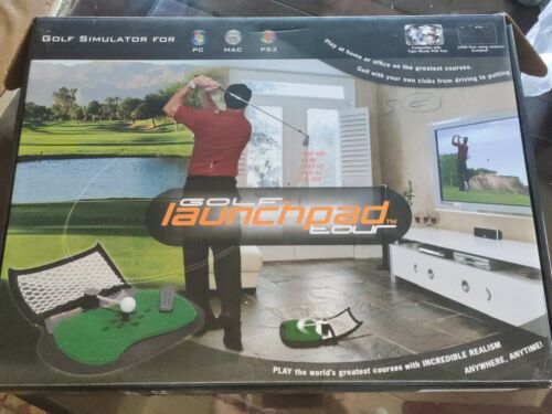 Advanced Golf Simulator - Golf Launchpad Tour - Works With Pc+mac+ps3