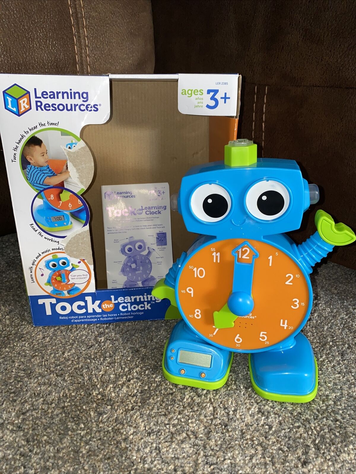 Learning Resources Tock The Learning Clock, Educational Talking & Teaching
