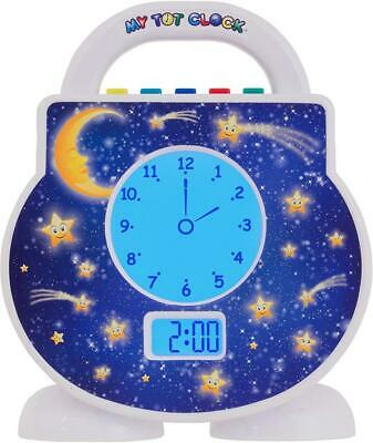 My Tot Clock Digital All-in-One Toddler Sleep Aid, Nightlight, Alarm, Nap Timer
