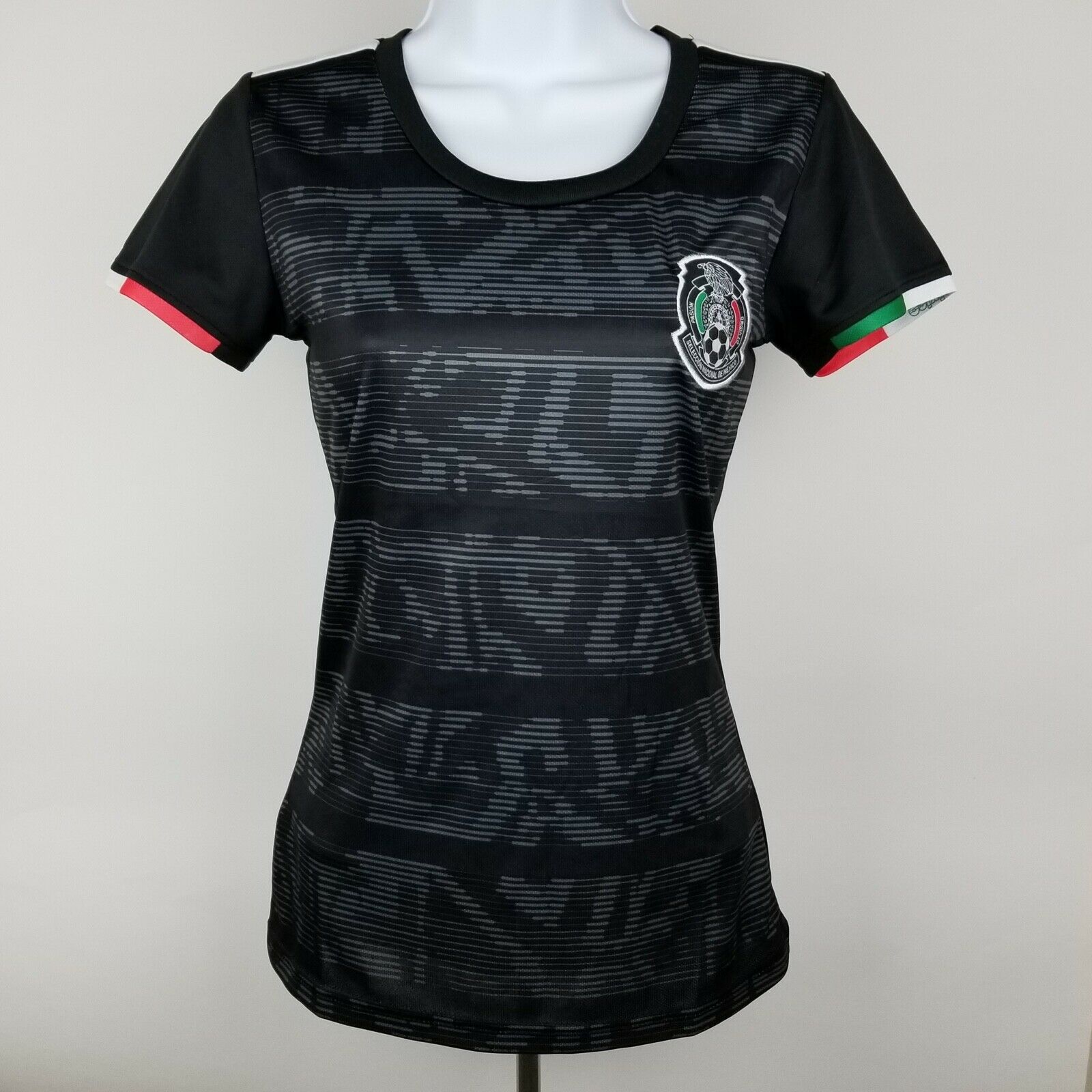 Mexico Soccer Team Women's Black Jersey
