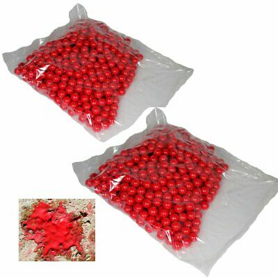 Shop4Paintball - BLOOD BALL - .68 Caliber Paintballs - Red/Red - Bag of 1000