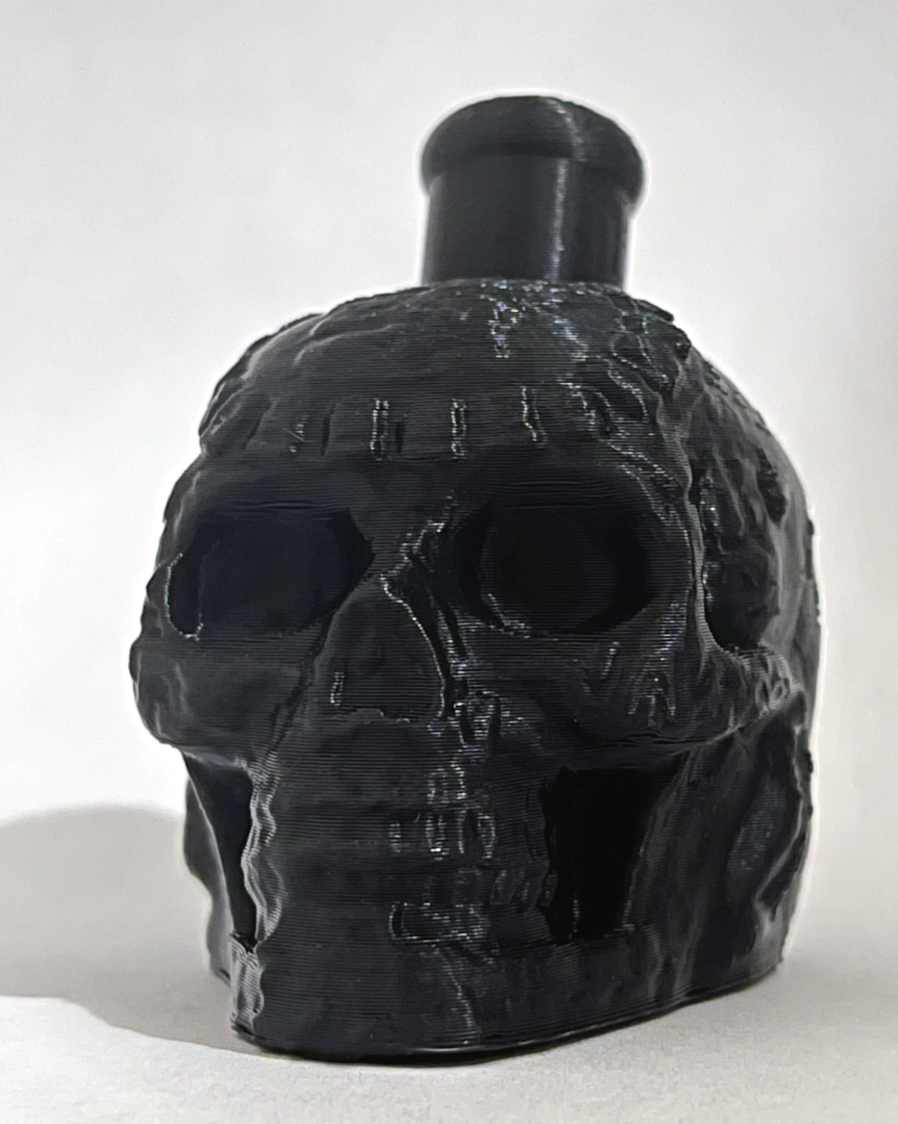 Aztec / Mayan Death Whistle Onyx Black Skull LOUD *** MADE IN USA ***