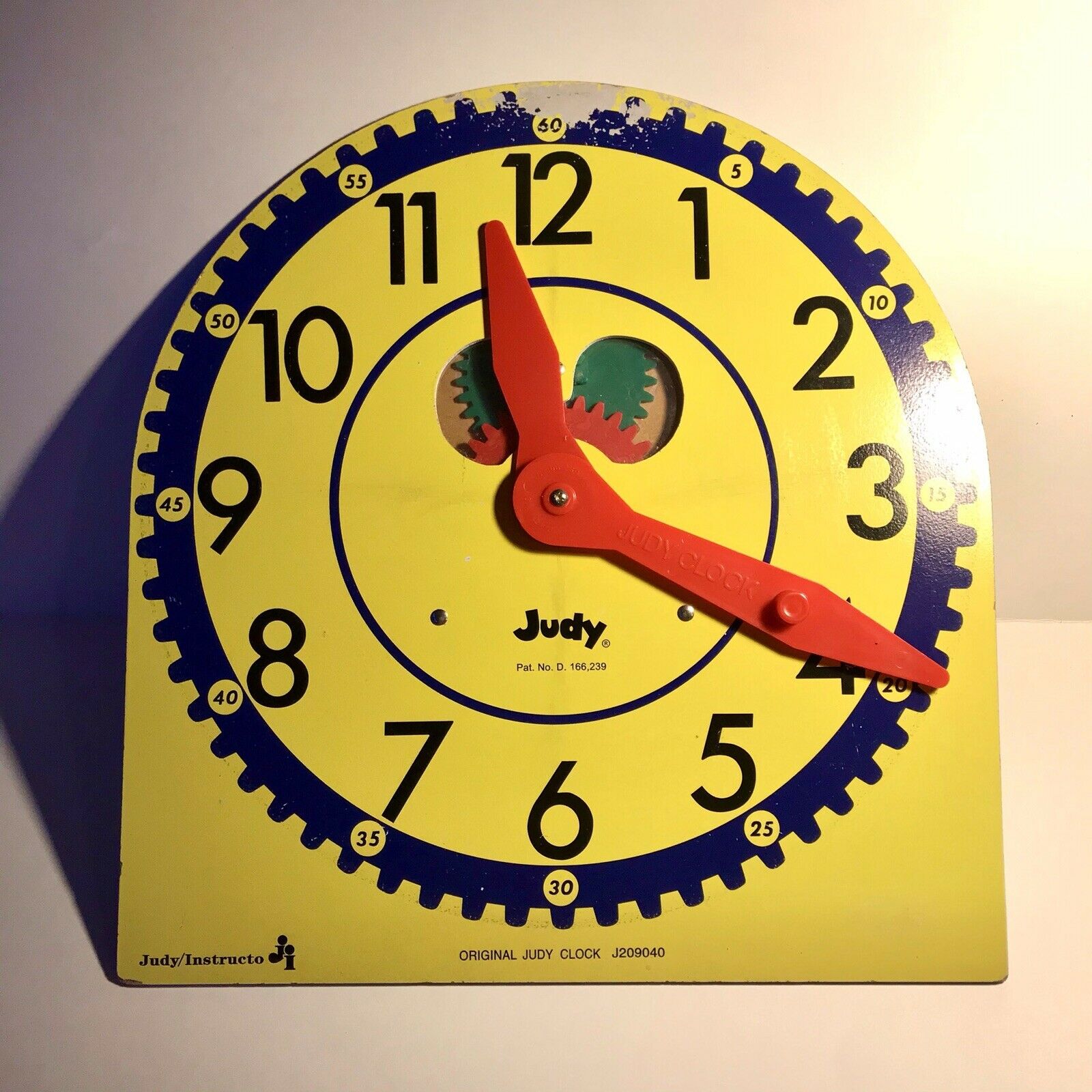 Original Judy/Instructo Clock by Carson-Dellosa - Home Schooling Tool, Teaching